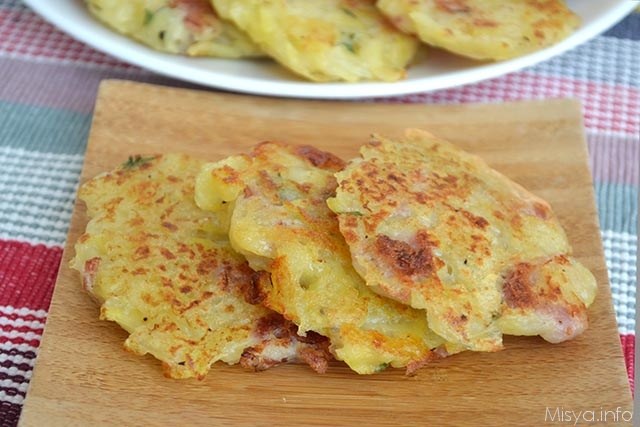 Rosti di patate e speck