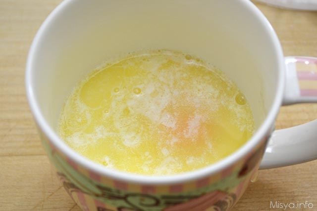 Torta in tazza alla vaniglia 1