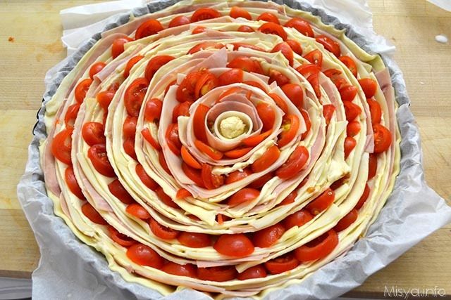 Torta salata a spirale 9