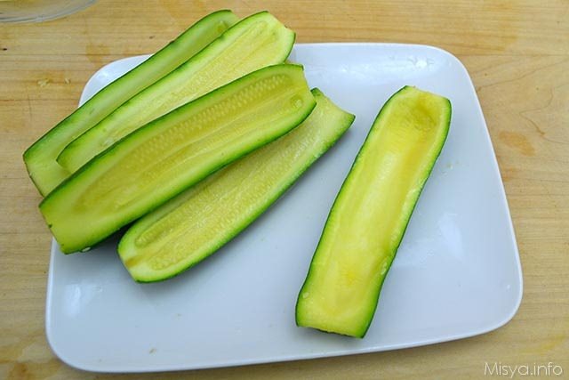 Zucchine ripiene di tonno 3