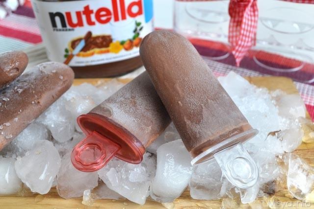 Ghiaccioli alla nutella