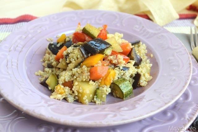 quinoa con cianfotta