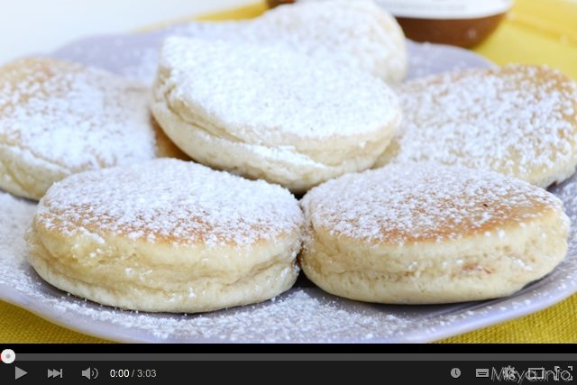 Video ricetta focaccine alla nutella