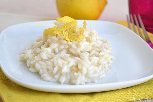 Risotto al limone