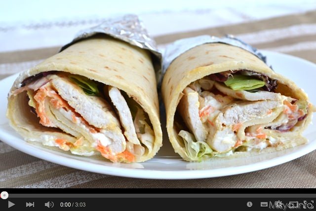 Video ricetta chicken rolls