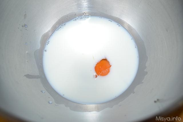 1 latte uova