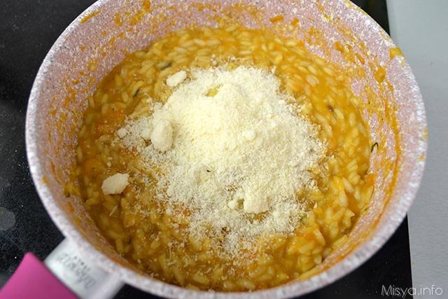 12 aggiungere parmigiano