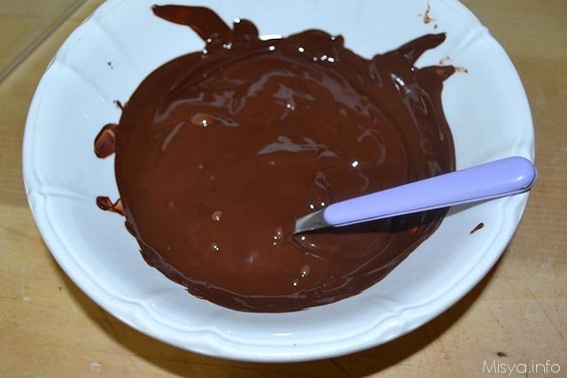 1 sciogliere cioccolato