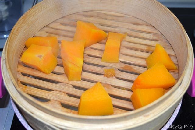 1 zucca a vapore