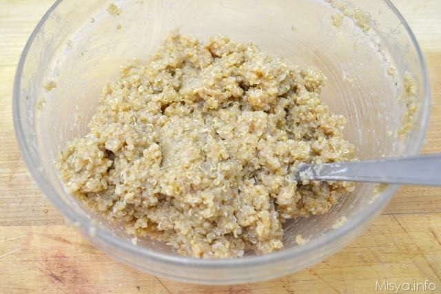 10 amalgamare quinoa e parmigiano
