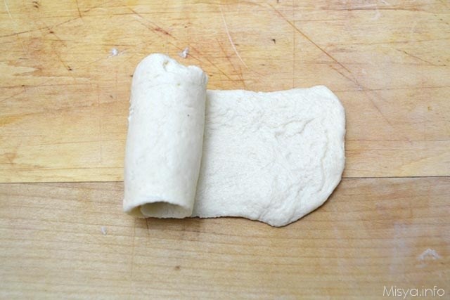 11 arrotolare panetto
