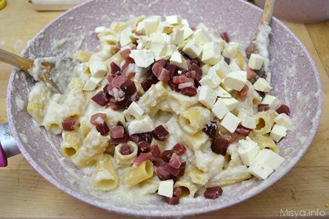 16 unire alla pasta