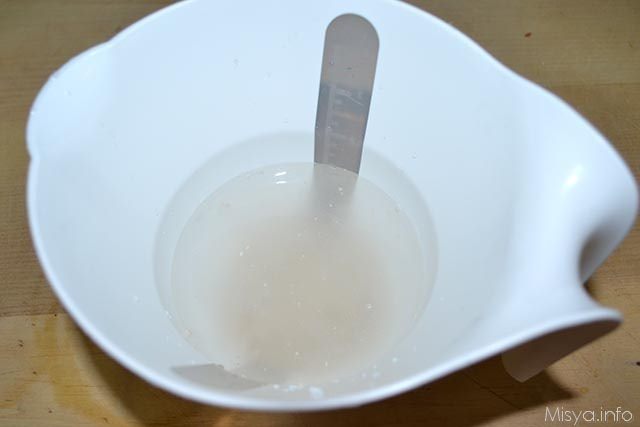 2 sciogliere lievito