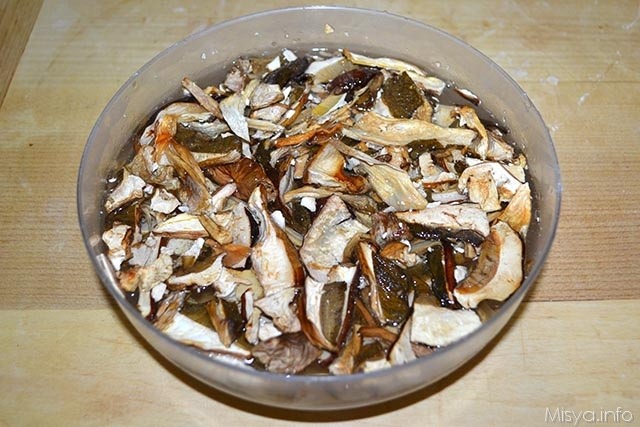 5 ammorbidire funghi