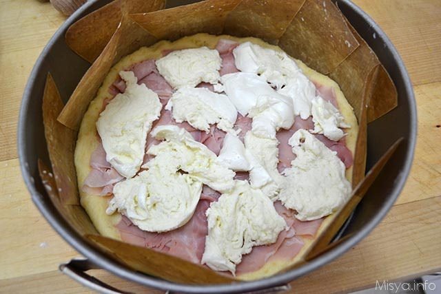 7 aggiungere mozzarella
