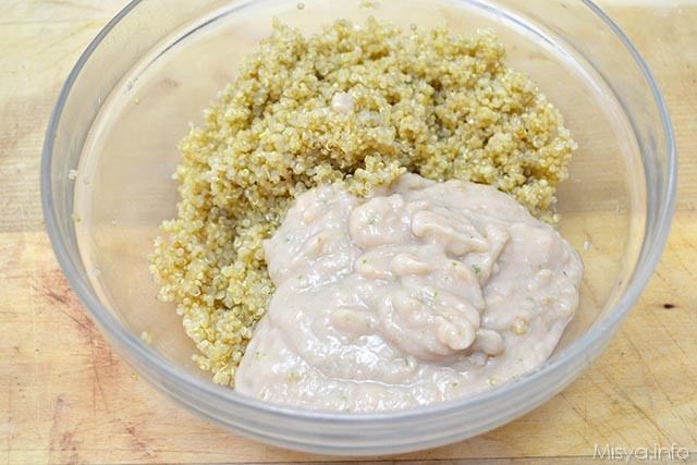 7 quinoa e fagioli