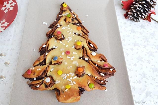 Albero di Natale pan brioche