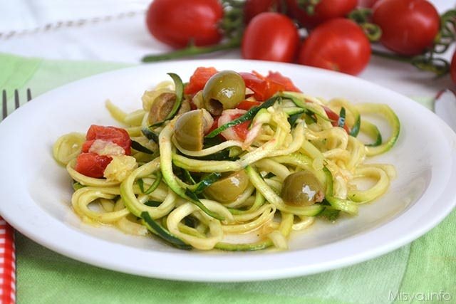 Spaghetti di zucchine