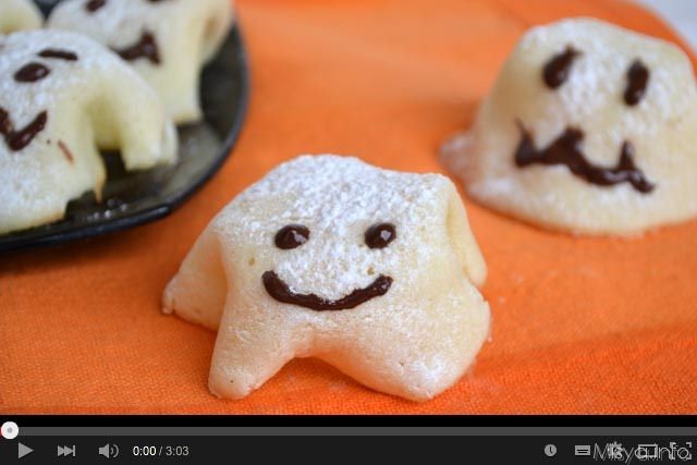 Video ricetta fantasmini di Halloween