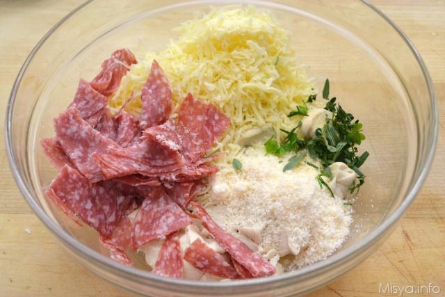 1 salame formaggio