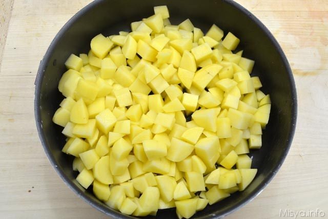 3 patate nella teglia