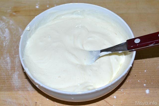 9 preparare farcia al formaggio