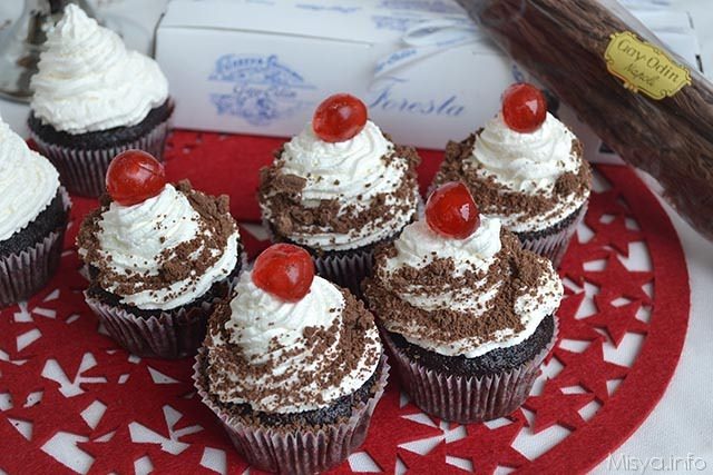 Cupcake foresta nera