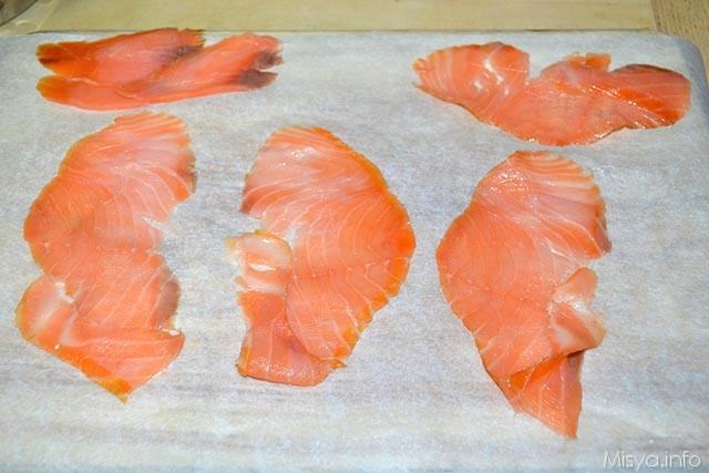1 fettine salmone