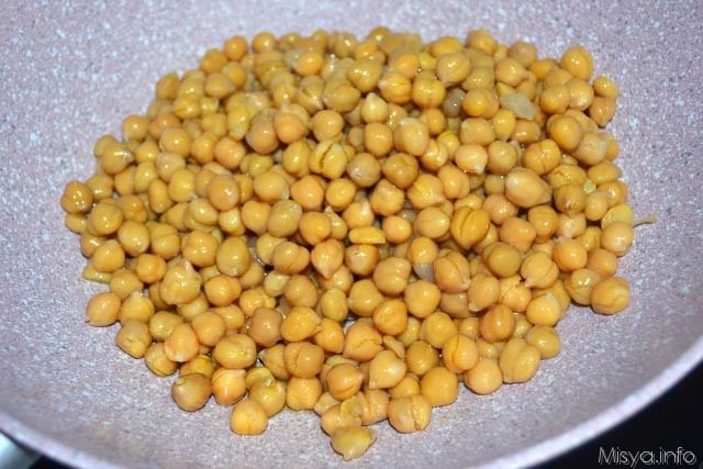 3 ceci in padella