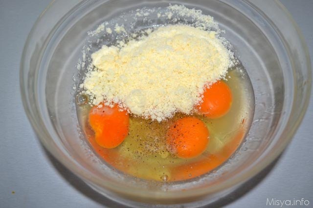 4 uova e parmigiano