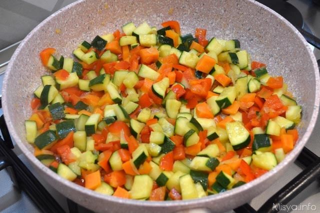 5 aggiungere verdure