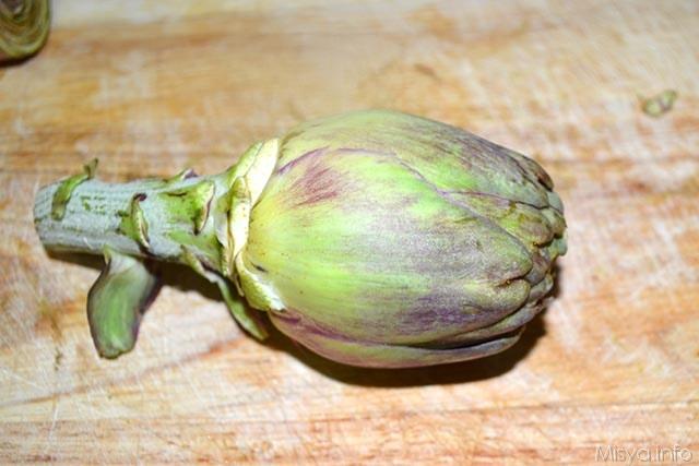1 pulire i carciofi