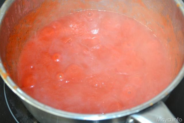 2 cuocere sugo