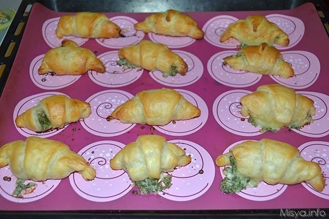 Cornetti con rucola e stracchino 7