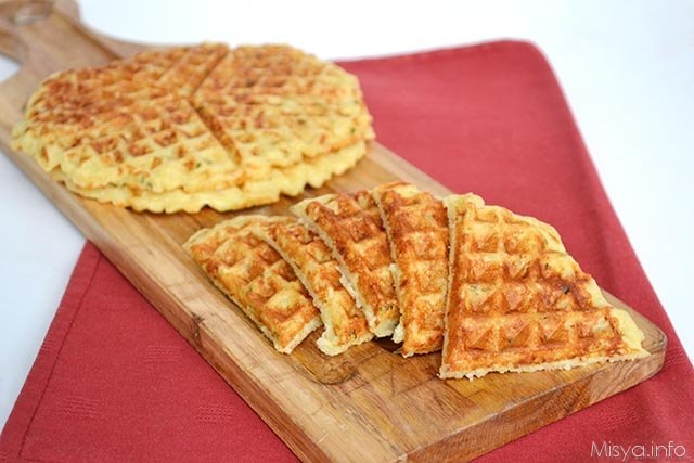Waffle di patate