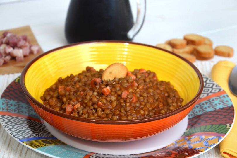 Zuppa di lenticchie bimby