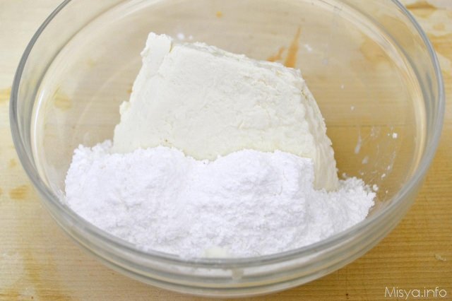 1 zucchero e ricotta