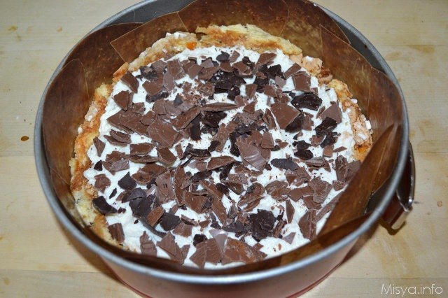 8 aggiungere pezzi di cioccolato