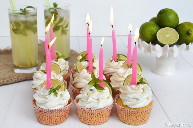 Mojito cupcakes