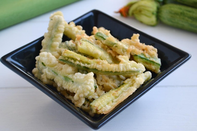 Zucchine in pastella