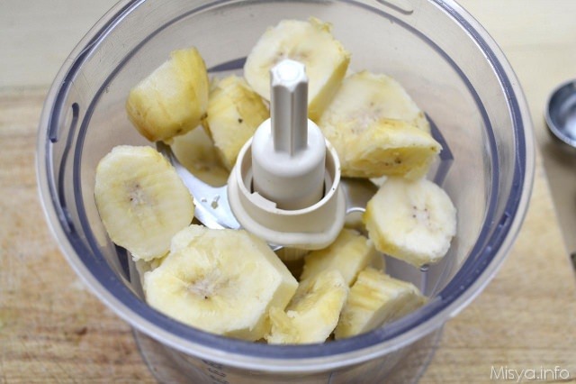 3 banana nel mixer