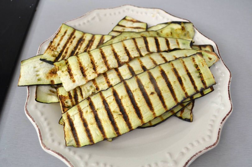 5 melanzane grigliate