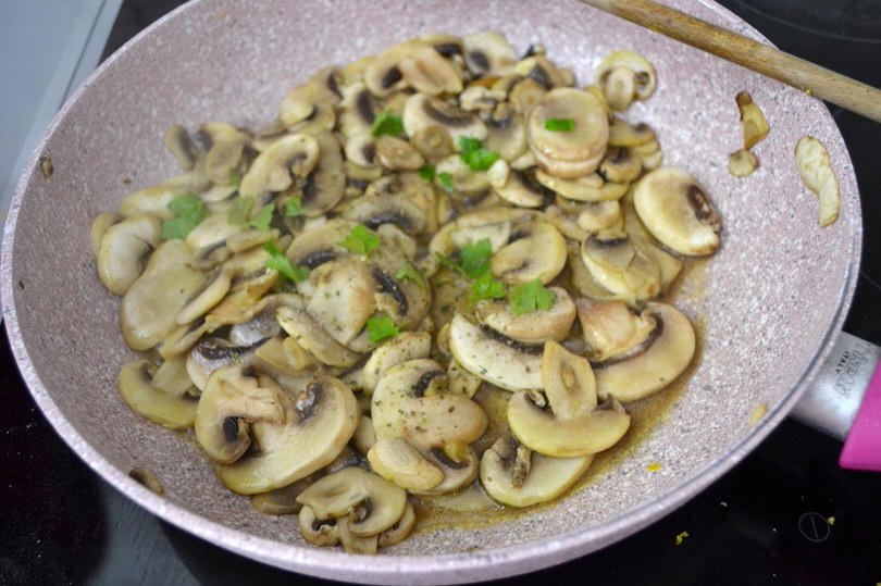 7 cuocere funghi