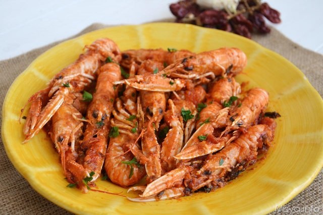 Scampi alla busara