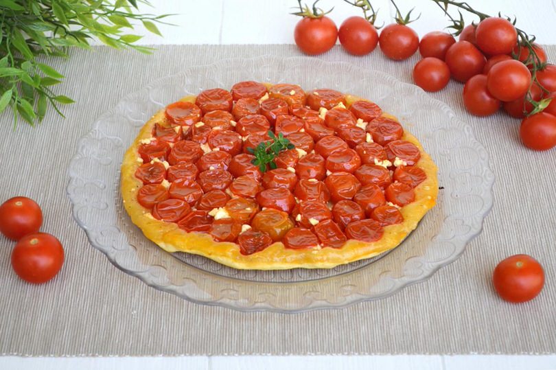 Tarte tatin ai pomodorini