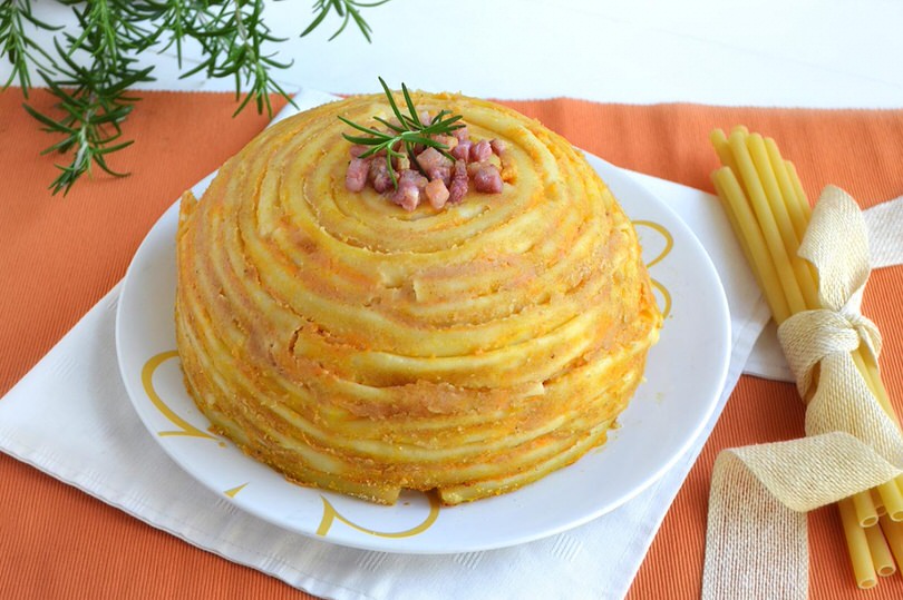 Zuccotto di ziti alla zucca