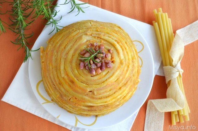 Zuccotto ziti alla zucca