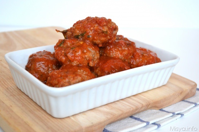 Polpette al sugo bimby