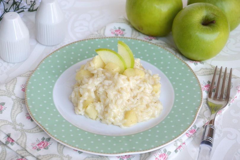 risotto alle mele