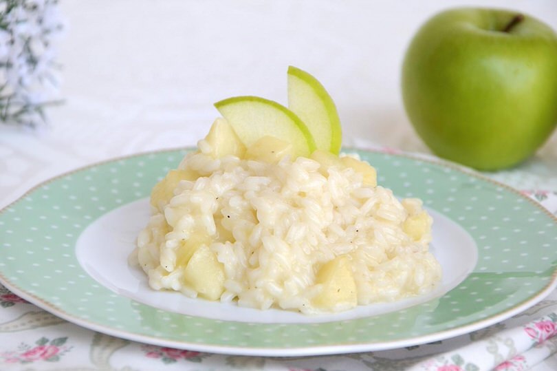 Risotto alle mele